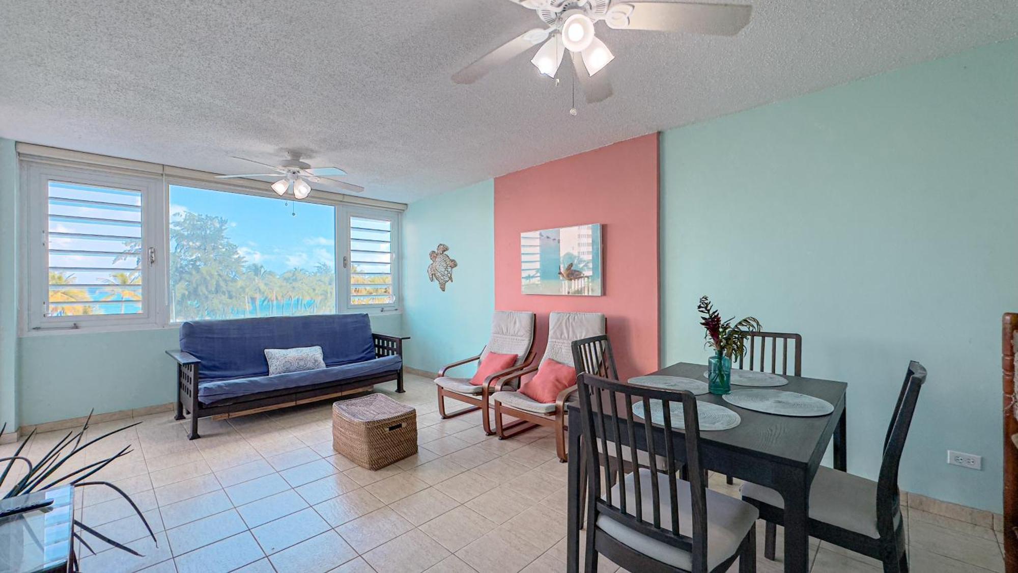 Moana'S Beach Apartment In Luquillo Pr Beach View Exterior foto